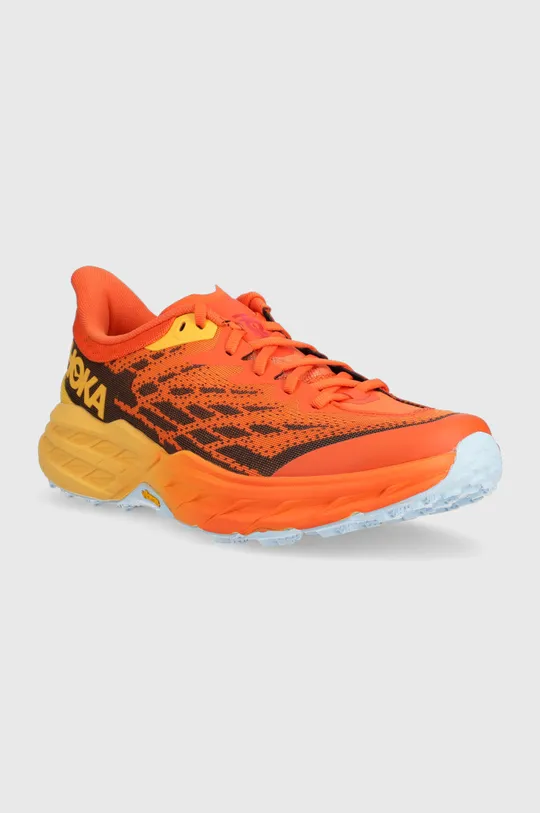 Tekaški čevlji Hoka Speedgoat 5 oranžna