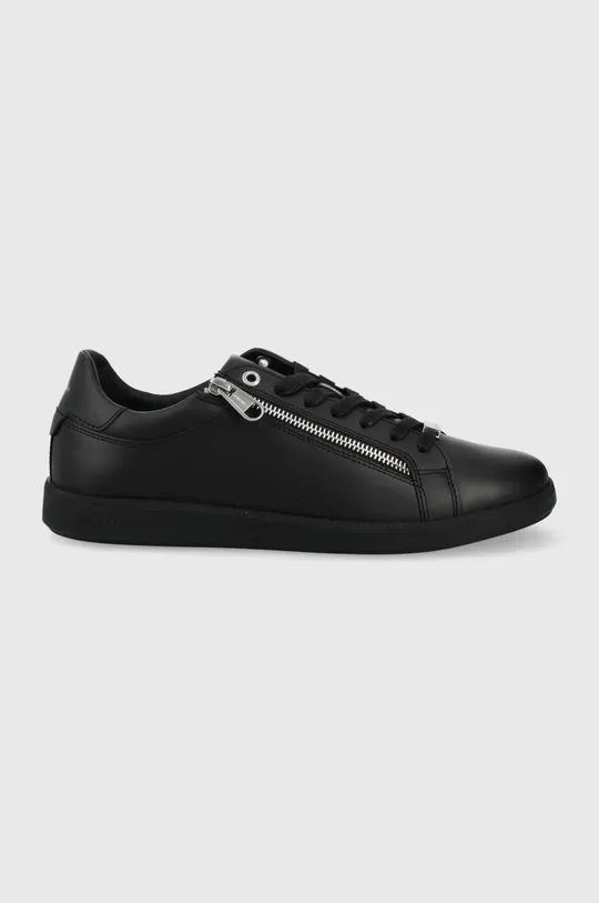 černá Kožené sneakers boty Calvin Klein Pánský