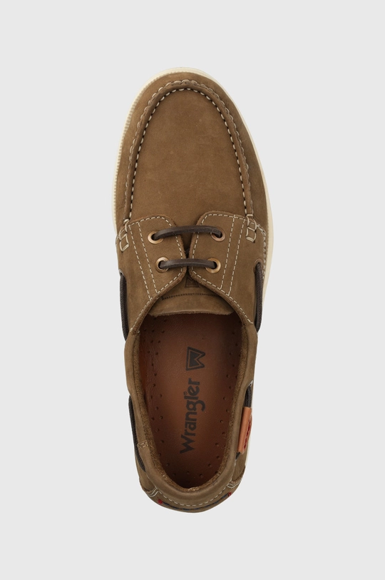 καφέ Σουέτ κλειστά παπούτσια Wrangler Baltic Nubuck