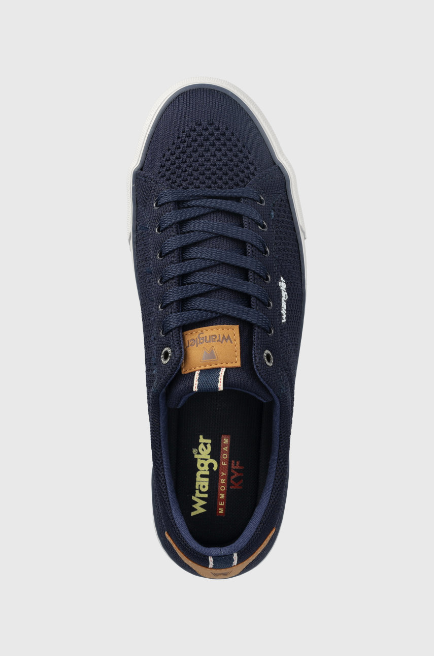 Кеды Wrangler Ray Knitted мужские цвет синий | ANSWEAR.ua