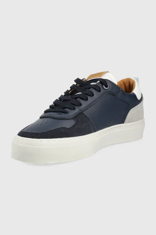 Pepe Jeans sneakersy skórzane yogi street Cholewka: Skóra naturalna, Skóra zamszowa, Wnętrze: Materiał syntetyczny, Podeszwa: Materiał syntetyczny