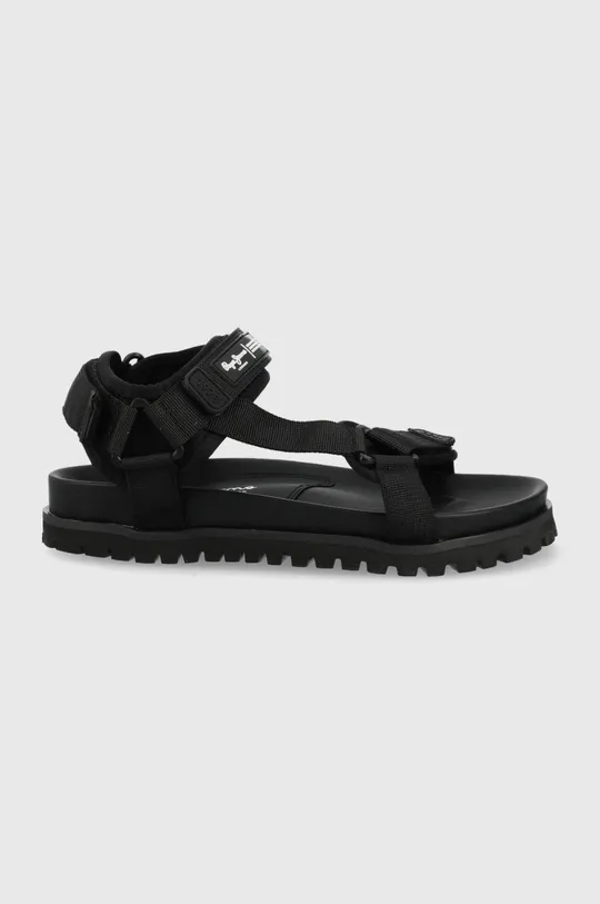 μαύρο Σανδάλια Pepe Jeans Urban Sandal Tech Ανδρικά