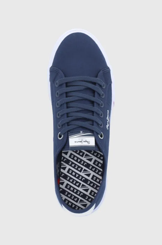 σκούρο μπλε Πάνινα παπούτσια Pepe Jeans Brady Men Basic