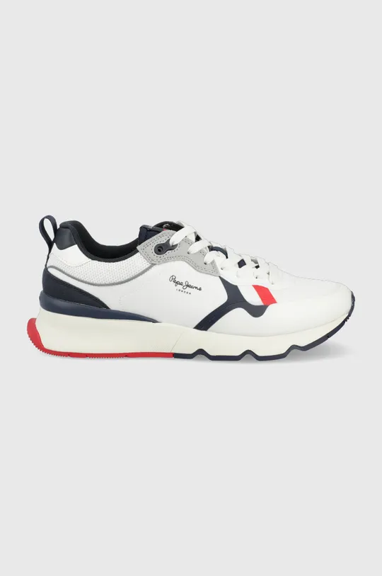 biały Pepe Jeans sneakersy britt pro man tech Męski