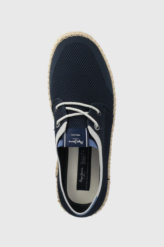 тёмно-синий Кеды Pepe Jeans Tourist Laces Up Knit