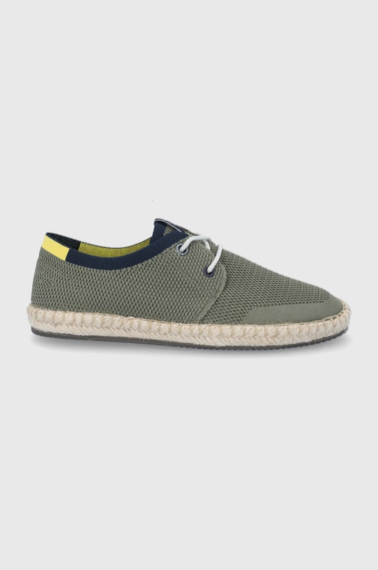 zelena Espadrile Pepe Jeans Tourist Laces Up Knit Muški