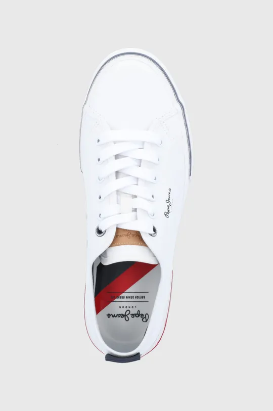λευκό Πάνινα παπούτσια Pepe Jeans Kenton Smart 22