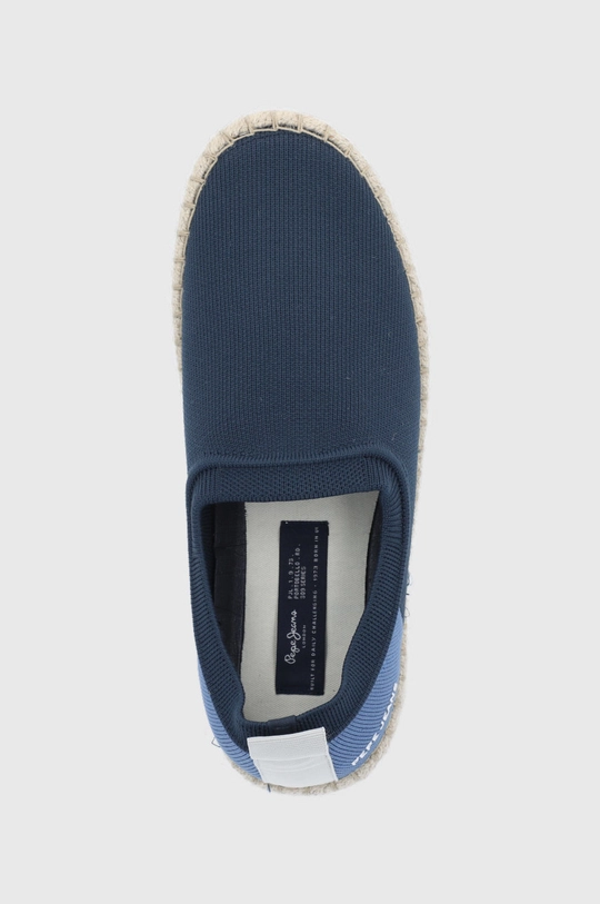 тёмно-синий Эспадрильи Pepe Jeans Tourist Slip On Knit