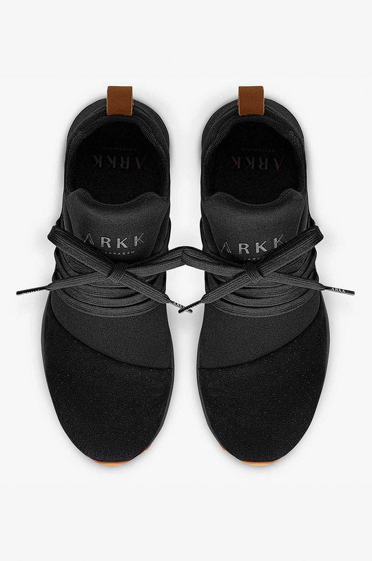 černá Sneakers boty Arkk Copenhagen Raven Nubuck