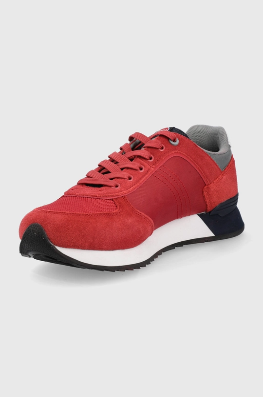 Colmar sneakersy red-navy-gray Cholewka: Materiał tekstylny, Skóra zamszowa, Wnętrze: Materiał tekstylny, Podeszwa: Materiał syntetyczny