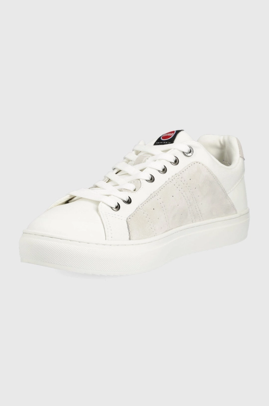 Colmar sneakersy white Cholewka: Materiał syntetyczny, Materiał tekstylny, Skóra zamszowa, Wnętrze: Materiał tekstylny, Podeszwa: Materiał syntetyczny