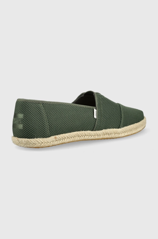 Toms espadryle Alpargata Rope zielony