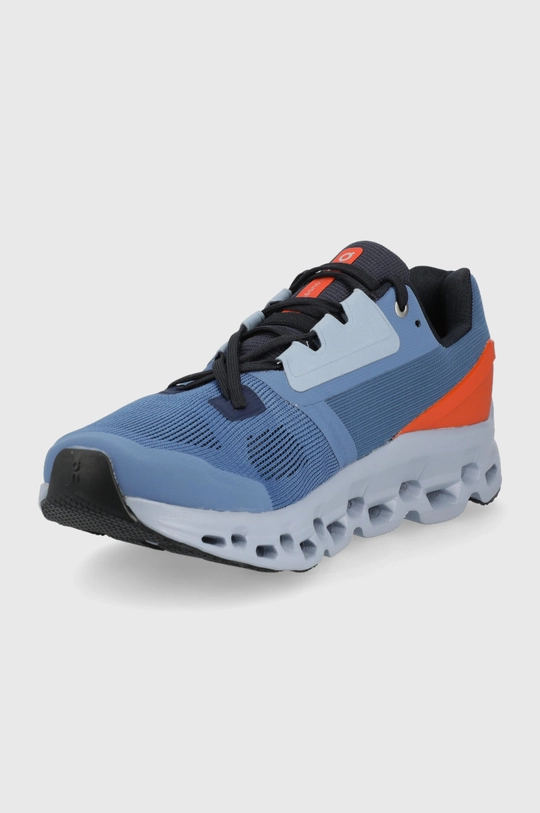 On-running running shoes Cloudstratus  Uppers: Synthetic material, Textile material Inside: Textile material Outsole: Synthetic material