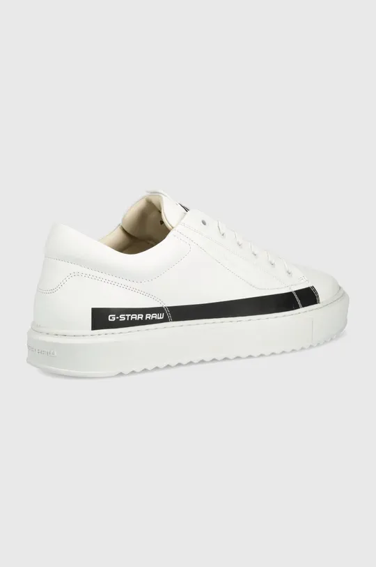 Δερμάτινα αθλητικά παπούτσια G-Star Raw Rocup Ii λευκό
