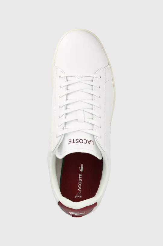 λευκό Δερμάτινα αθλητικά παπούτσια Lacoste