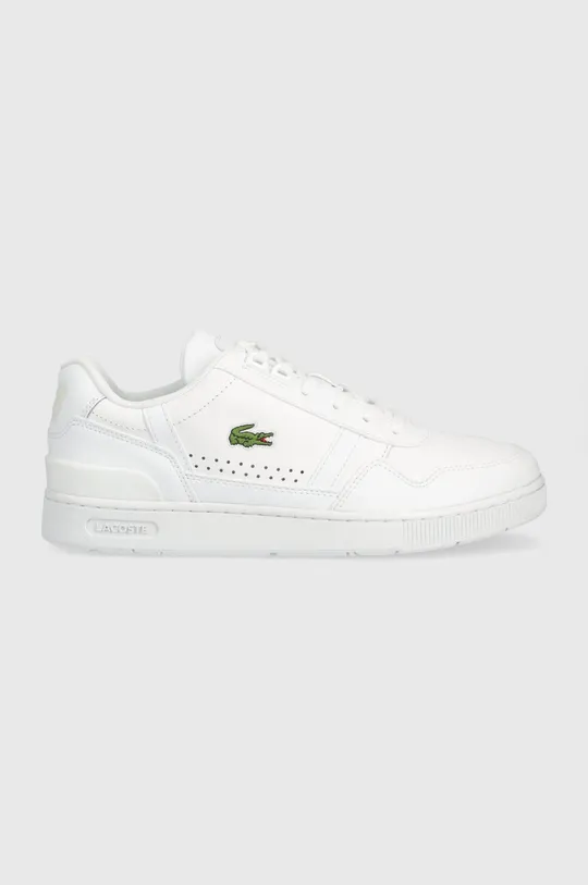 λευκό Δερμάτινα αθλητικά παπούτσια Lacoste Ανδρικά
