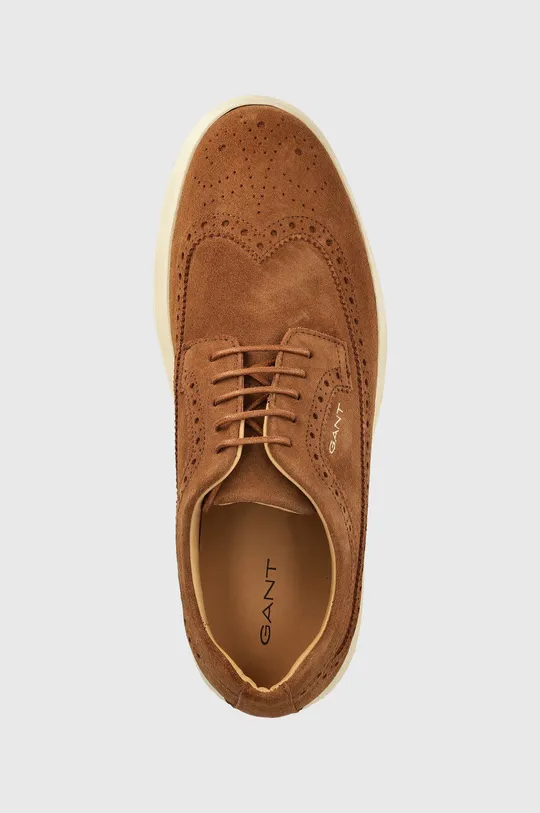 коричневий Замшеві туфлі Gant Brobuddy