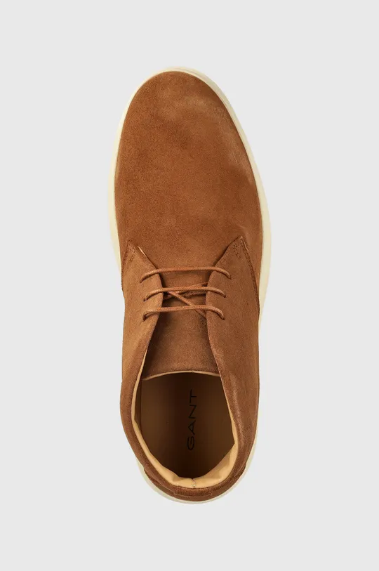 hnedá Semišové topánky Gant Brobuddy