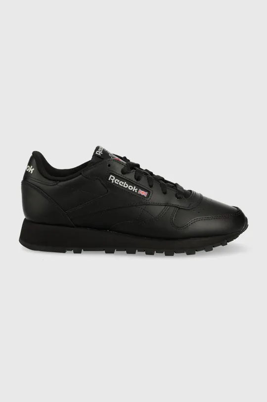 czarny Reebok Classic sneakersy skórzane GY0955 Unisex
