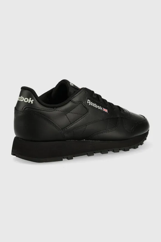 Δερμάτινα αθλητικά παπούτσια Reebok Classic CLASSIC LEATHER μαύρο