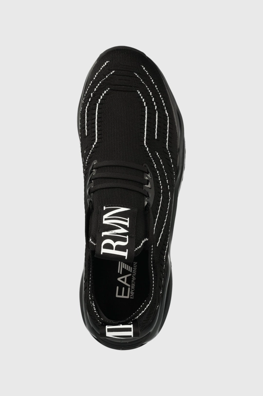 czarny EA7 Emporio Armani sneakersy X8X108.XK264.N078