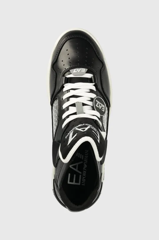 czarny EA7 Emporio Armani sneakersy X8Z033.XK267.K485