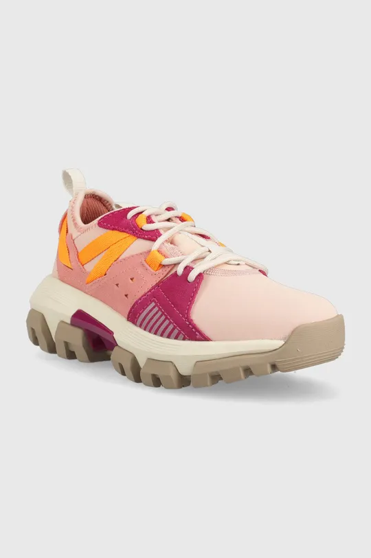 Σουέτ αθλητικά παπούτσια Caterpillar Raider Sport ροζ