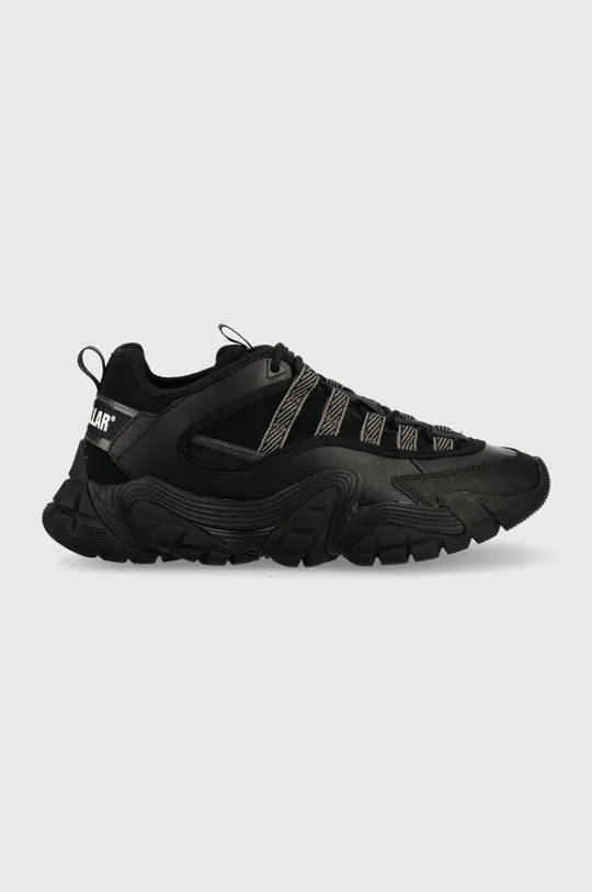 μαύρο Δερμάτινα αθλητικά παπούτσια Caterpillar Vapor Web Unisex