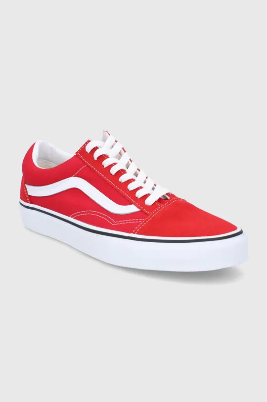 Vans - Πάνινα παπούτσια κόκκινο