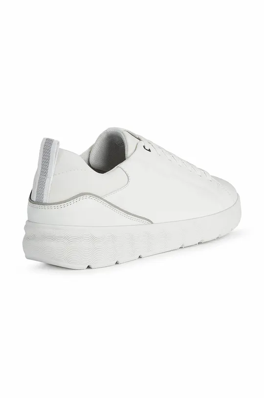 λευκό Δερμάτινα παπούτσια Geox Spherica Ec4