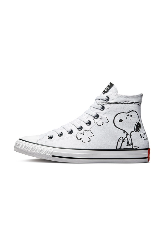 Кеды Converse Converse X Peanuts  Голенище: Текстильный материал Внутренняя часть: Текстильный материал Подошва: Синтетический материал