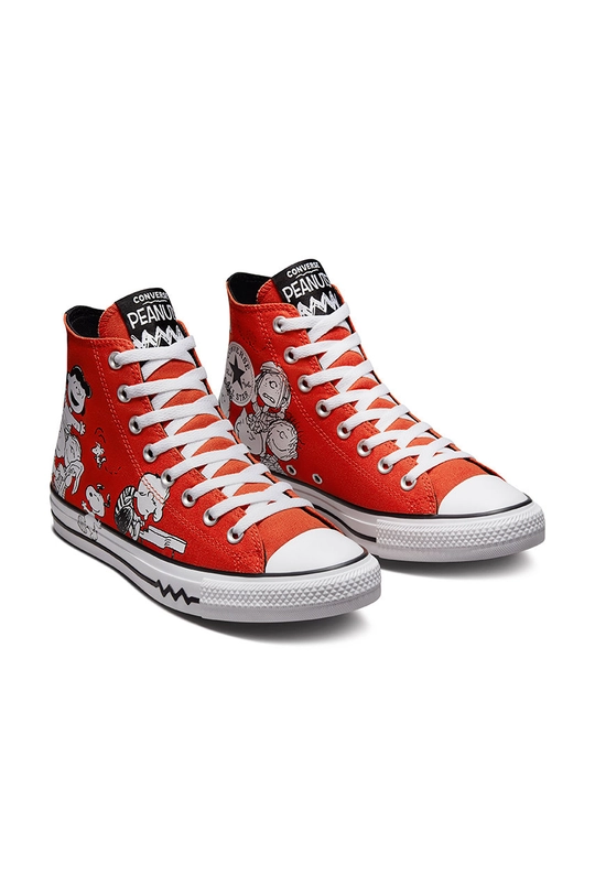 Кеды Converse Converse X Peanuts  Голенище: Текстильный материал Внутренняя часть: Текстильный материал Подошва: Синтетический материал