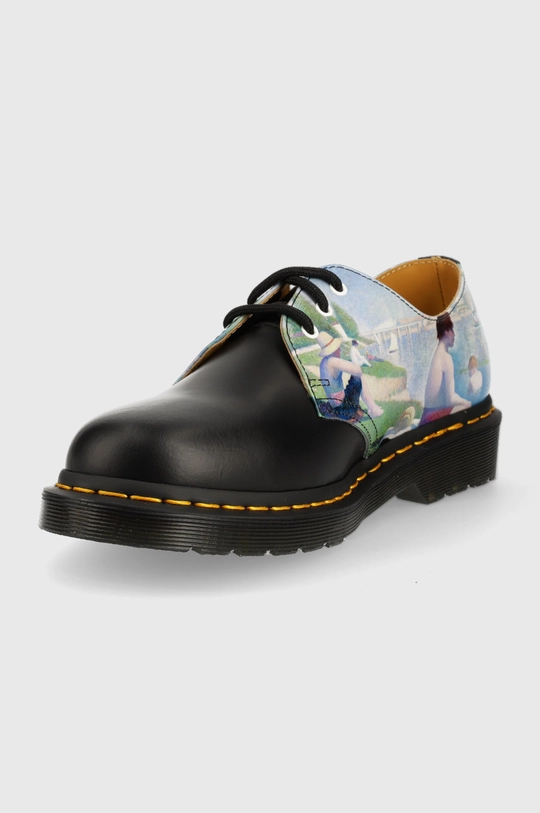 Usnjeni polškornji Dr. Martens The National Gallery 1461 Bathers Shoes  Zunanjost: Naravno usnje Notranjost: Tekstilni material, Naravno usnje Podplat: Sintetični material