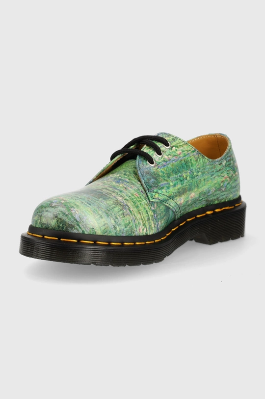 Usnjeni polškornji Dr. Martens The National Gallery 1461 Lily Pond Shoes  Zunanjost: Naravno usnje Notranjost: Tekstilni material, Naravno usnje Podplat: Sintetični material