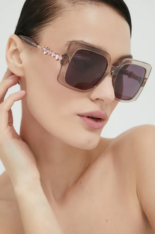 szary Swarovski okulary przeciwsłoneczne 5634752