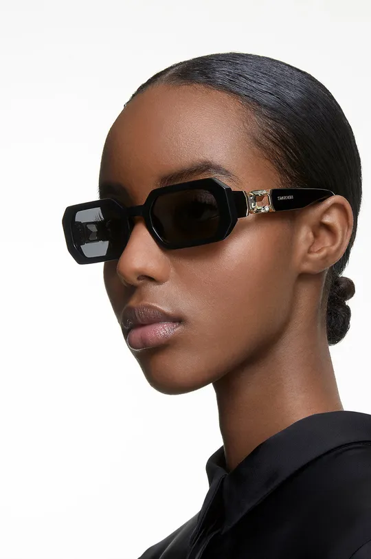 Солнцезащитные очки Swarovski чёрный