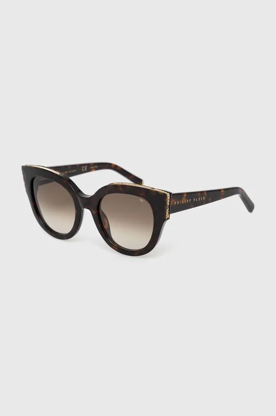 Солнцезащитные очки Philipp Plein коричневый