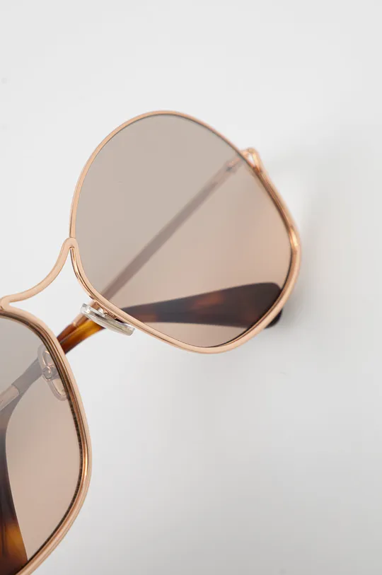 hnedá Slnečné okuliare Max Mara