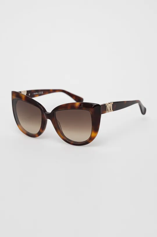Max Mara okulary przeciwsłoneczne brązowy