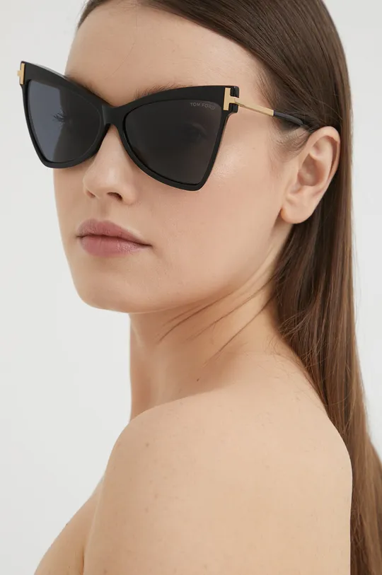чорний Сонцезахисні окуляри Tom Ford Жіночий