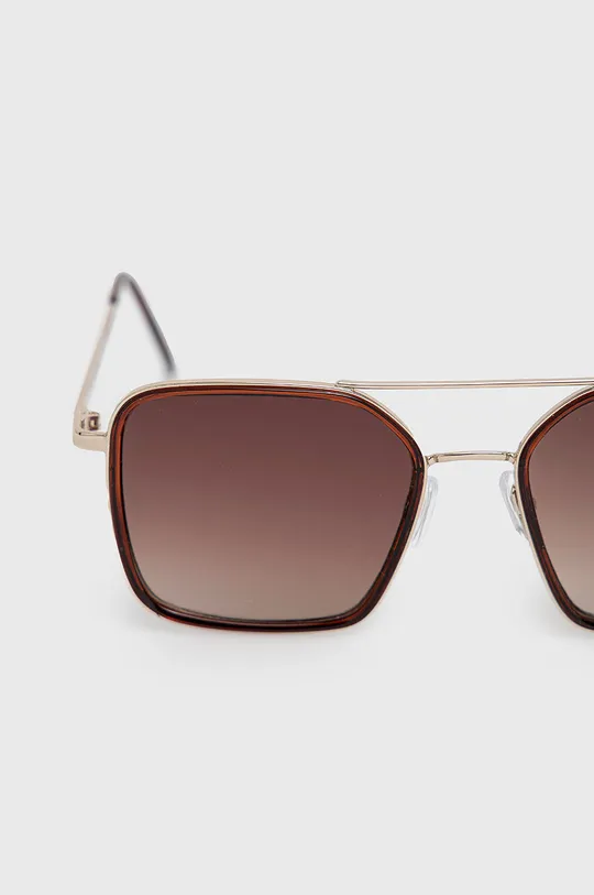 Jack & Jones okulary przeciwsłoneczne brązowy