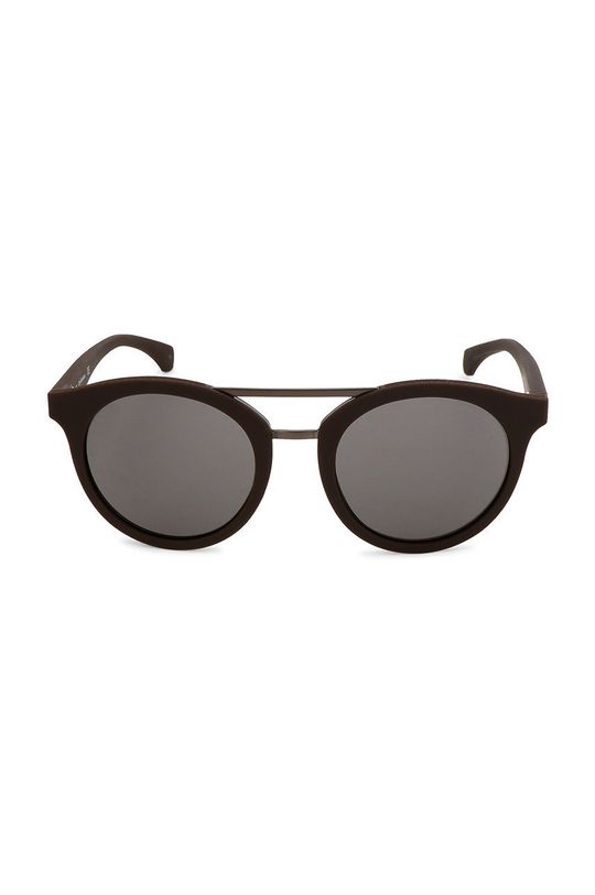 brązowy Calvin Klein okulary przeciwsłoneczne Unisex