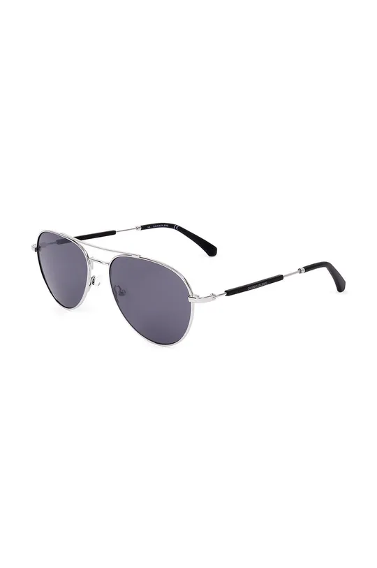 Calvin Klein okulary przeciwsłoneczne srebrny