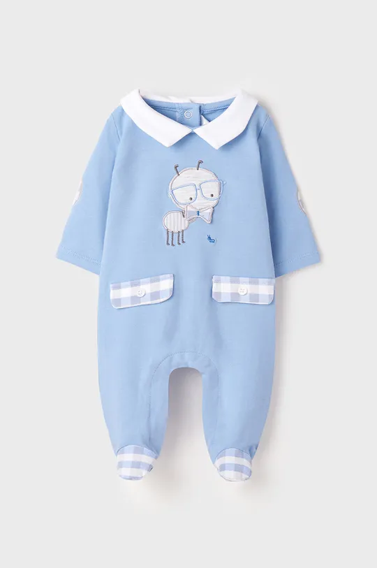 Mayoral Newborn - Φόρμες με φουφούλα μωρού (2-pack) μπλε