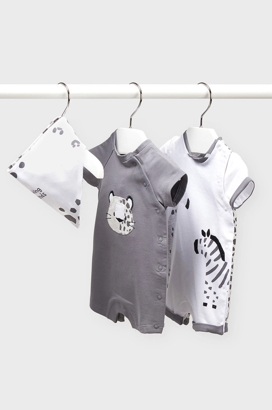 Mayoral Newborn - Σετ μωρού (2-pack) γκρί