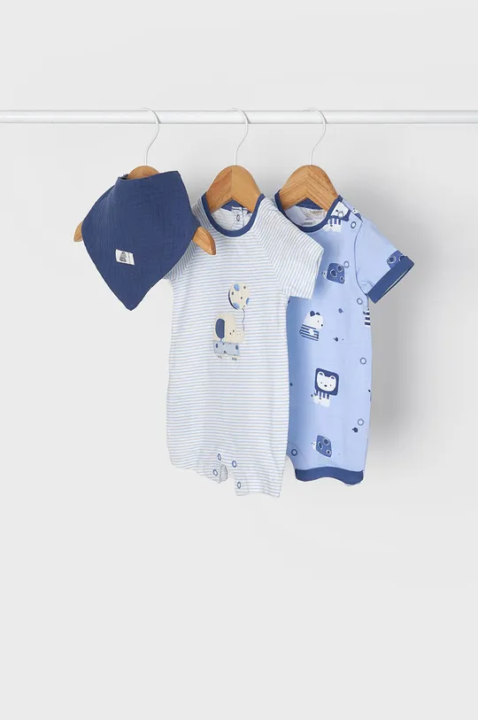 μπλε Mayoral Newborn - Σετ μωρού (2-pack) Για αγόρια