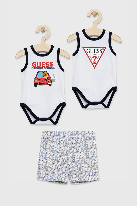 λευκό Σετ μωρού Guess Για αγόρια