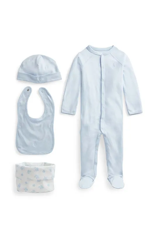 блакитний Комплект для немовлят Polo Ralph Lauren Для хлопчиків