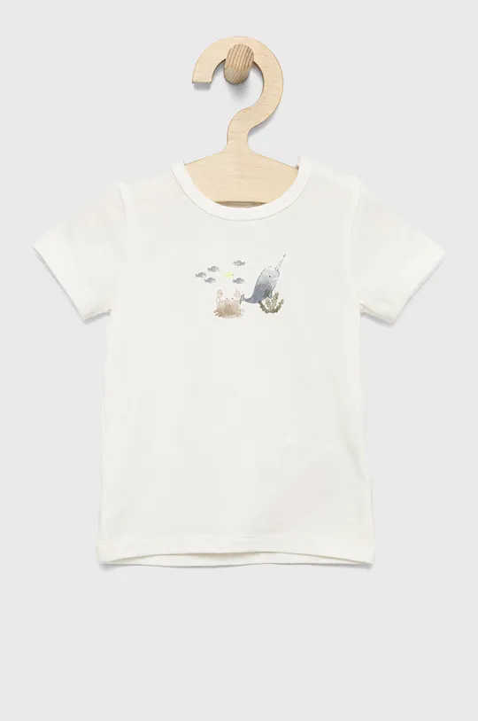 biały Name it t-shirt niemowlęcy Chłopięcy