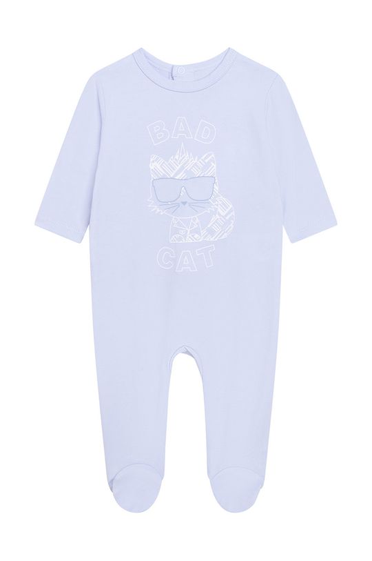 blady niebieski Karl Lagerfeld śpioszki niemowlęce Z97045 Chłopięcy